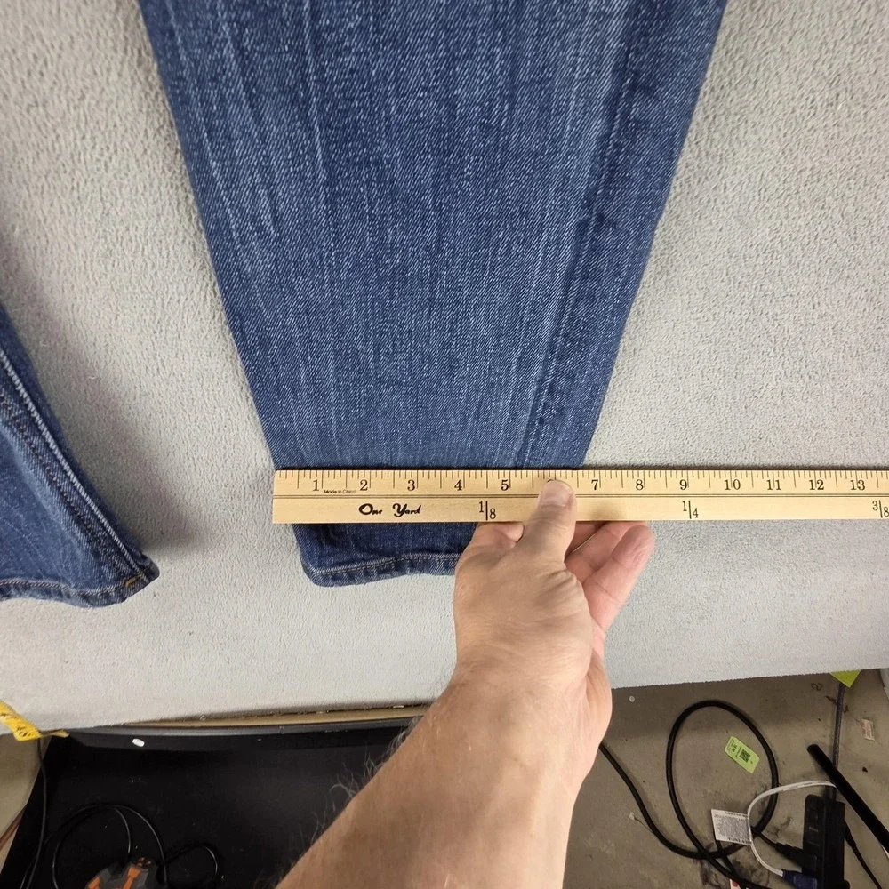Diesel Jeans Mens 31x30 Blue‎ Krayver Regular Slim Carrot Thrashed R6DZ4